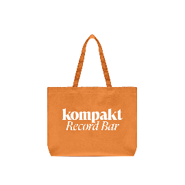 [컴팩트 레코드 바]KOMPAKT RECORD BAR_KRB Logo Tote bag - Orange