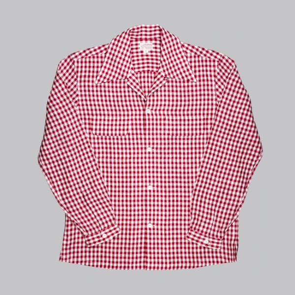 [브라이슬랜드]Bryceland&#039;s _Bryceland&#039;s Sports Shirt Red Gingham