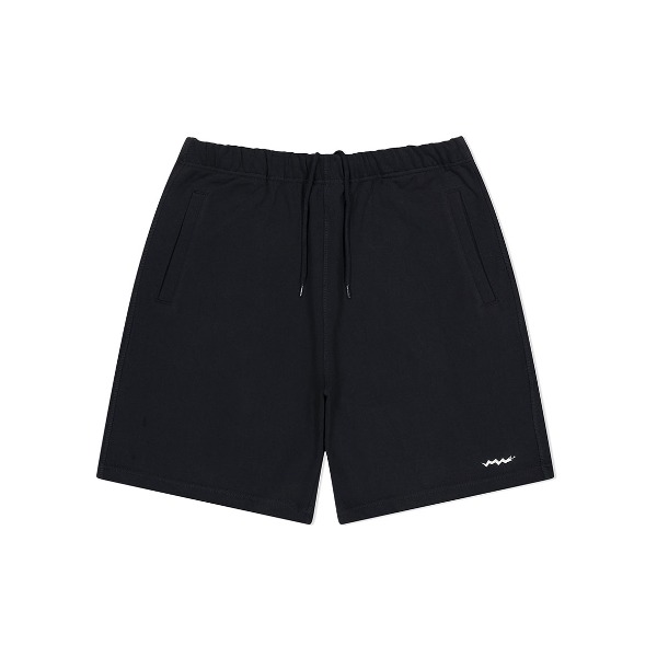 [예스아이씨] yeseyesee_SN Logo Sweat Shorts Black